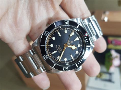 tudor heritage black bay 41mm|tudor black bay 41 thickness.